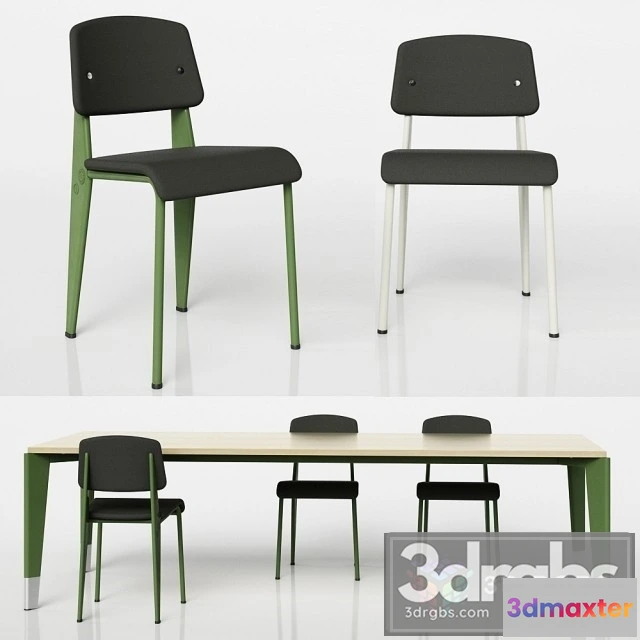 970678 - Standard SR Chair Prouve Raw - No.2