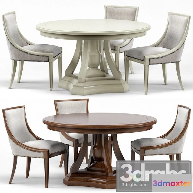 970688 - Stockton Ivory Lacquered Maxime French Round