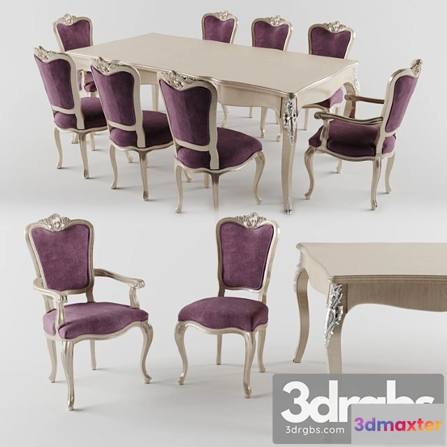 970774 - Table + chairs 2