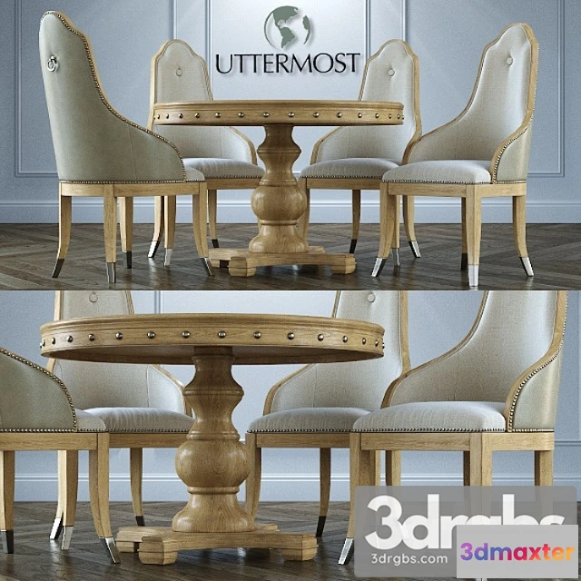 970776 - Table + chairs uttermost sylvana 2