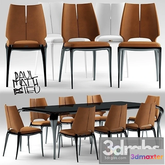 970848 - Table and Chairs Paul Mathieu Luxury Living Group