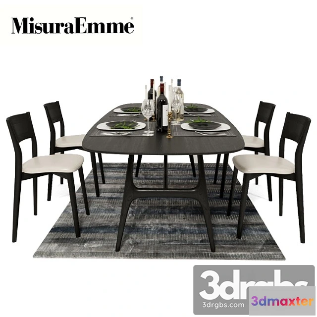 970880 - Table Gaudi Chairs Bertha 2