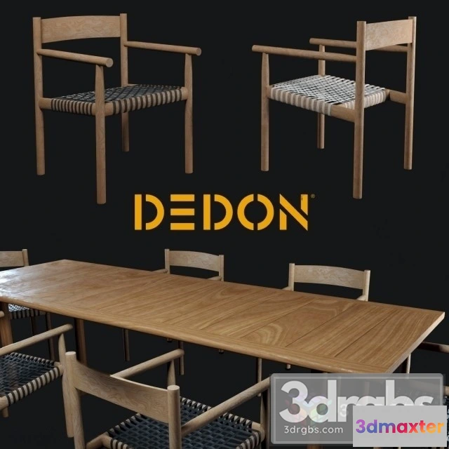 970962 - Tibbo Dedon Table and Chair