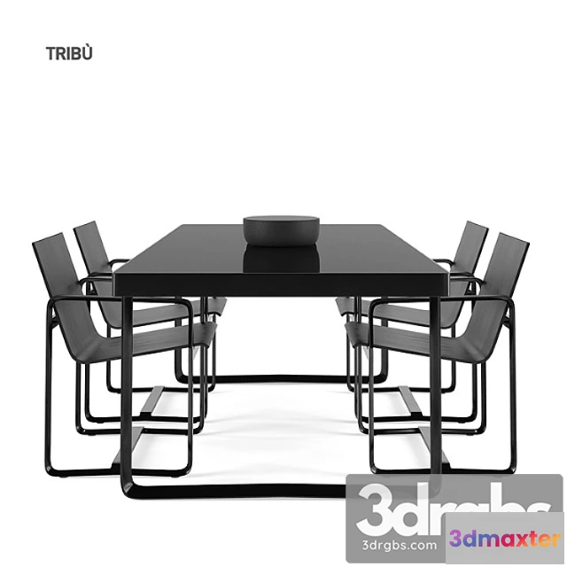 971006 - Tribu Armchair Table