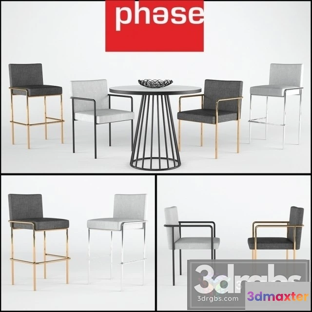 971022 - Trolley Side Table and Chair