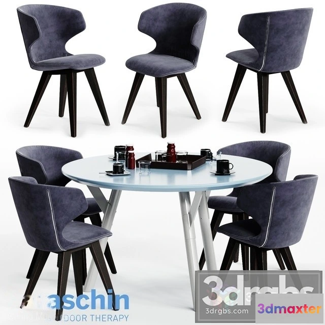 971060 - Varaschin Kloe Chair Link Table 02