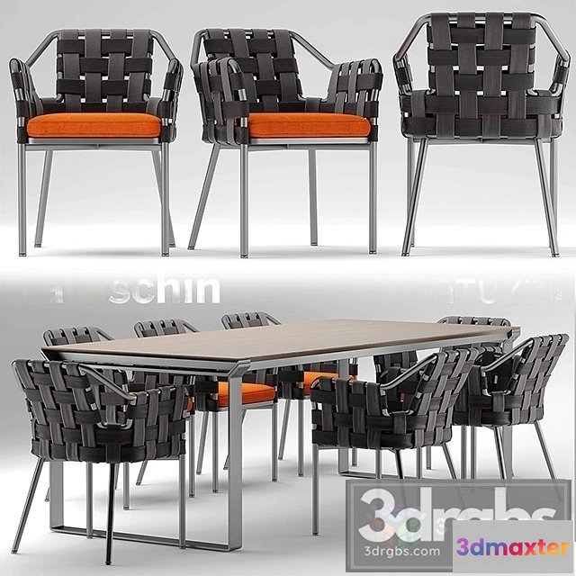 971064 - Varaschin Table and Chair