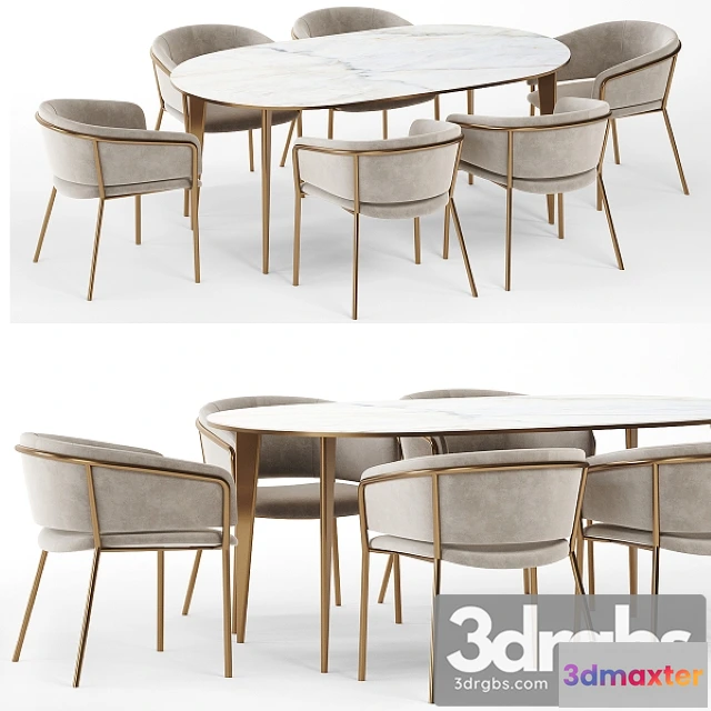 971082 - Vilhena II Chair and Arden Dining Table