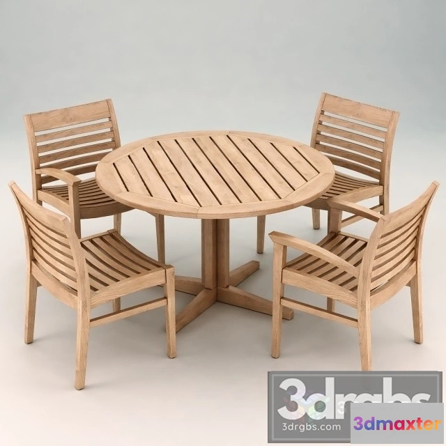 971164 - Well Spring Table and Chair
