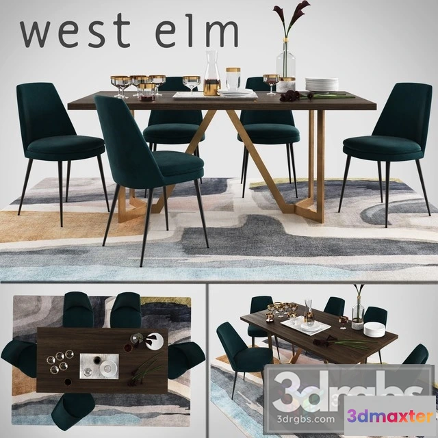 971186 - West Elm Diningroom Set 2