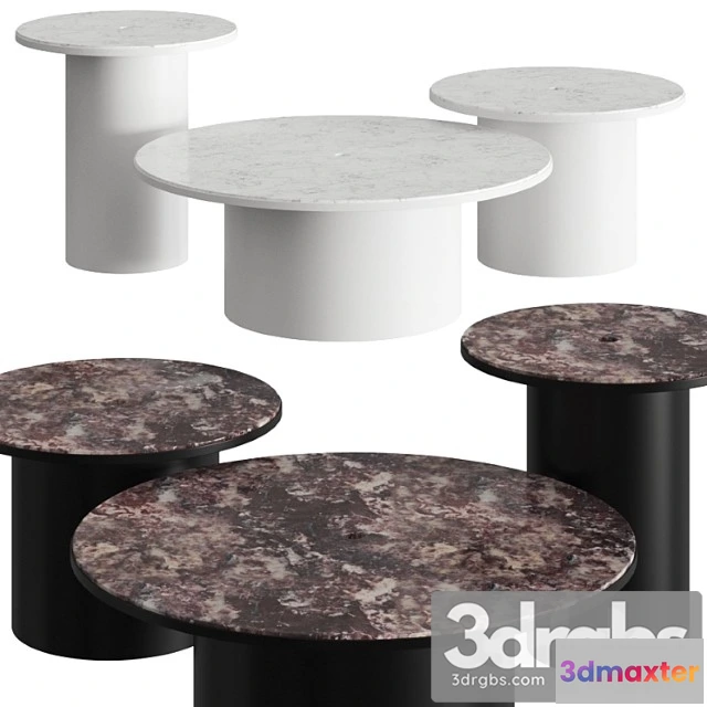 1039024 - Blu dot plateau coffee & side tables