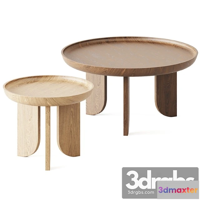 1039620 - Dish coffee table by grain