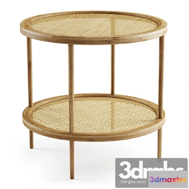 1039638 - Double Rattan Coffee Table