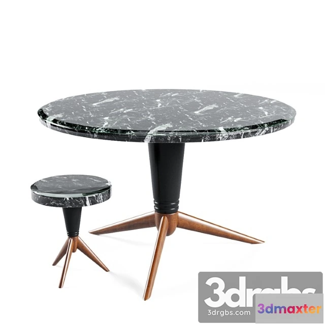 1039680 - Eichholtz dining table milady and side table milady