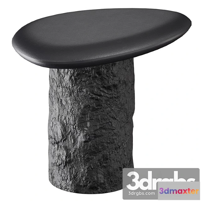 1039784 - Galisteo pebble end table (crate and barrel)