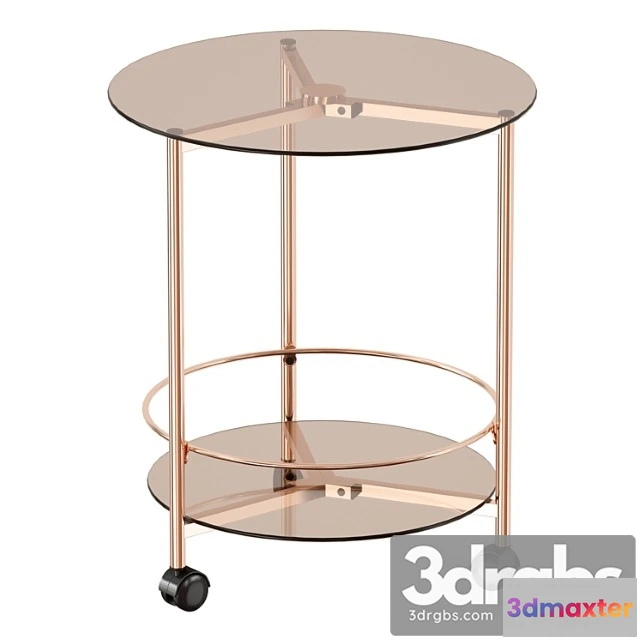 1039802 - Gibson rolling end table