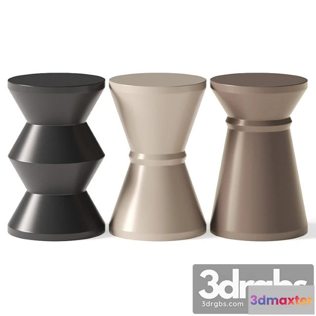 1039844 - Hamilton conte stool 3 brothers side table