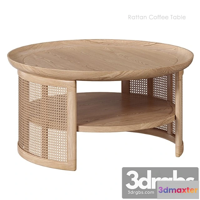 1039884 - Homary rattan coffee table