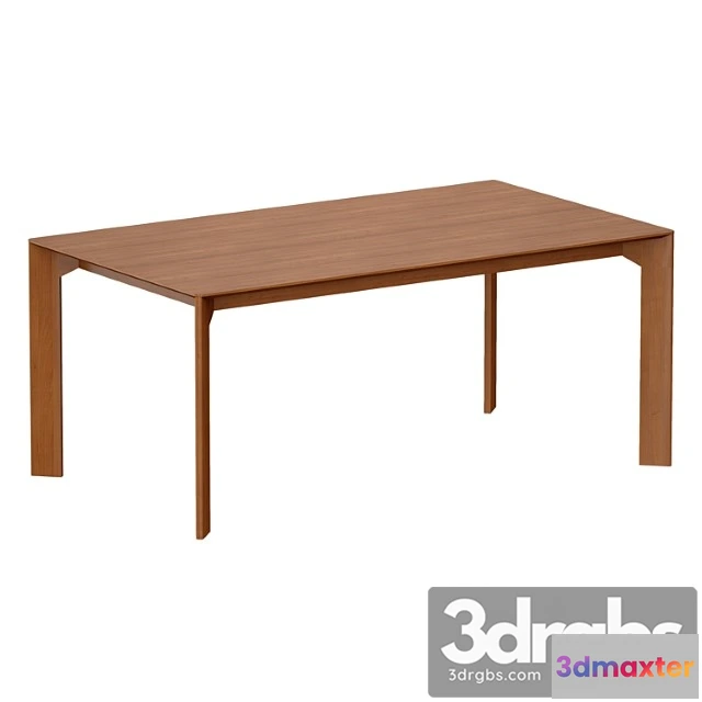 1039960 - Ivy rectangle wood dining table (crate and barrel)