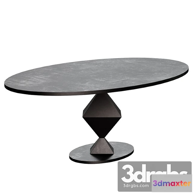 1040004 - Katana oval dining table