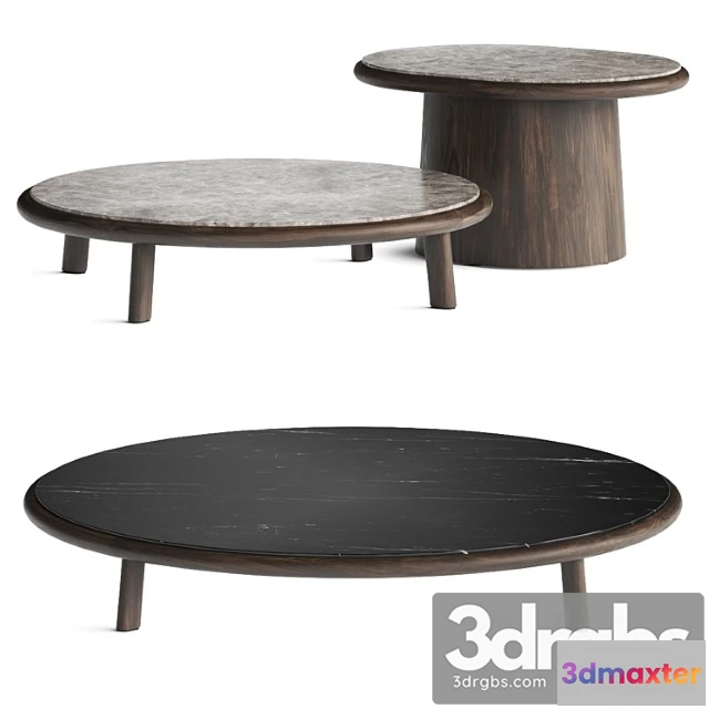 1040018 - Kettal giro coffee tables