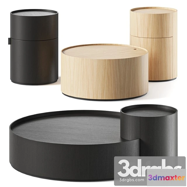 1040126 - Living divani moon coffee & side tables