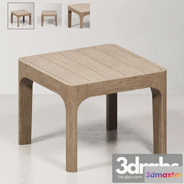 1040182 - Malta teak side table