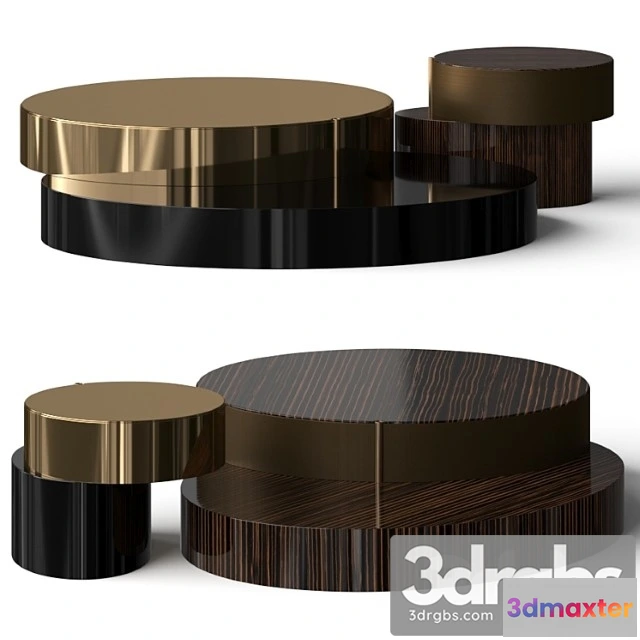 1040294 - Minotti benson coffee table set