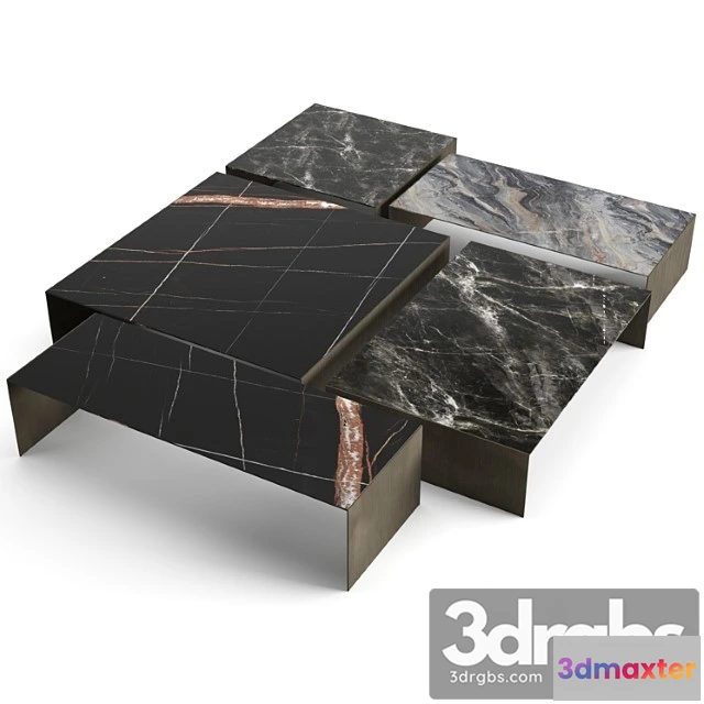 1040302 - Minotti coffee table set