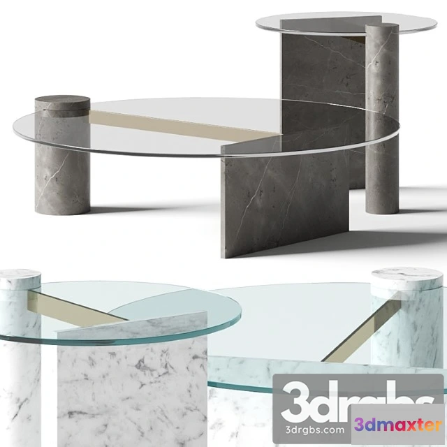 1040366 - Natuzzi frost coffee tables 5