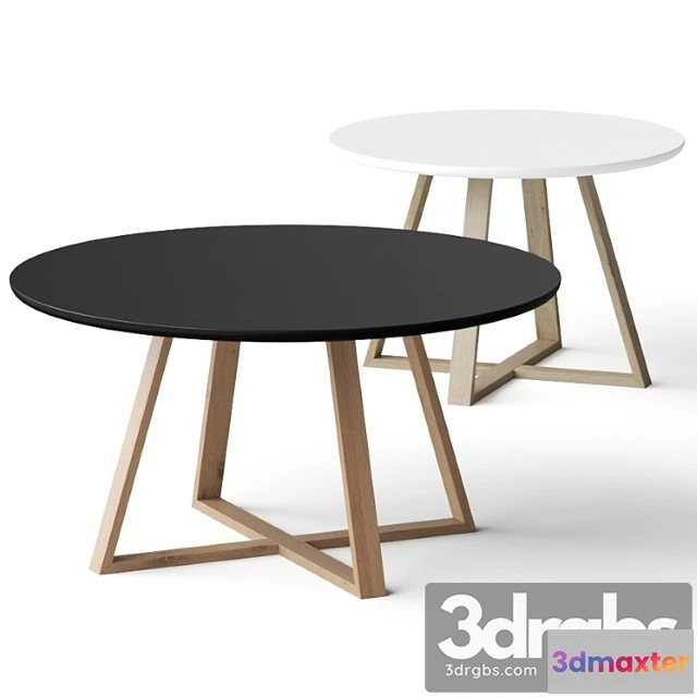 1040386 - Nordic studio minimalist creative round coffee tables