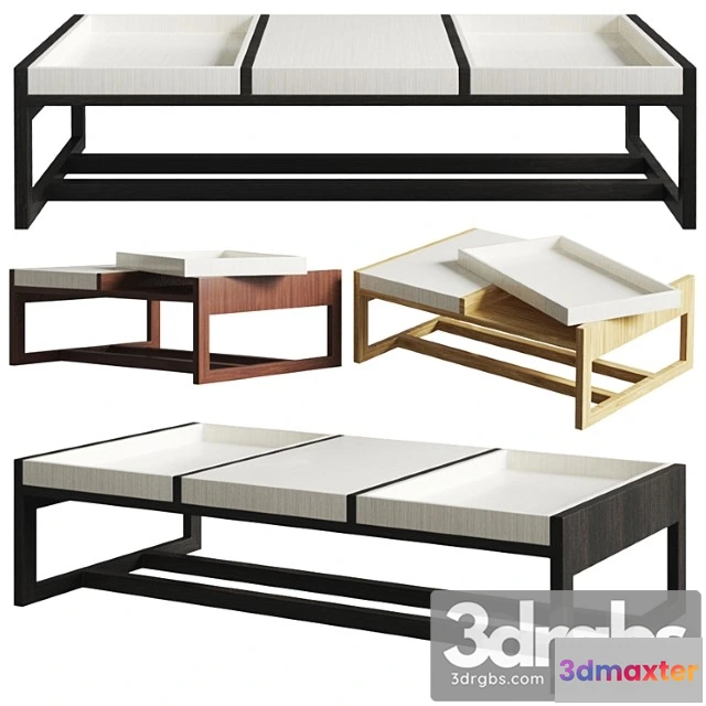 1040440 - Pacini & cappellini mosaico lacquered coffee table