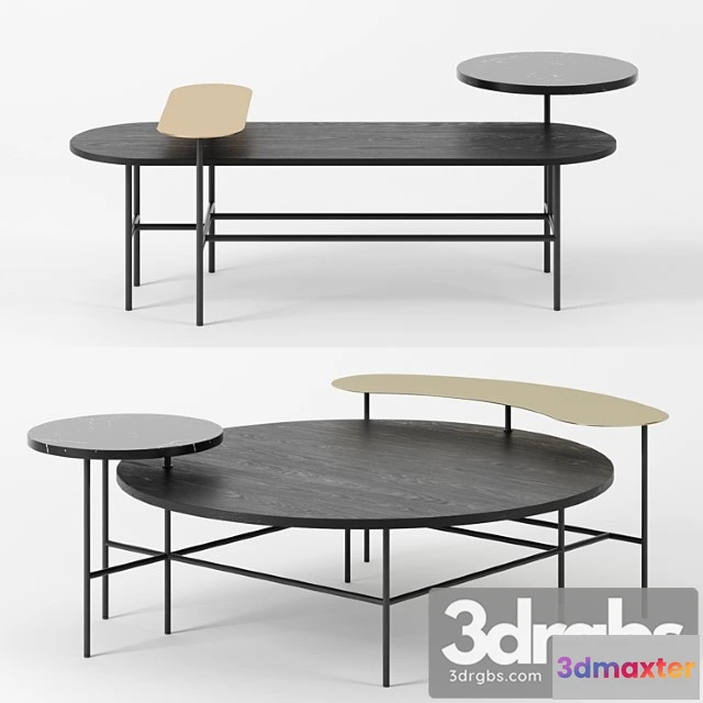 1040448 - Palette tables by & tradition set 2