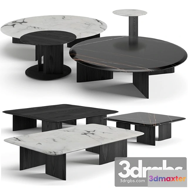 1040528 - Poliform mush coffee tables set