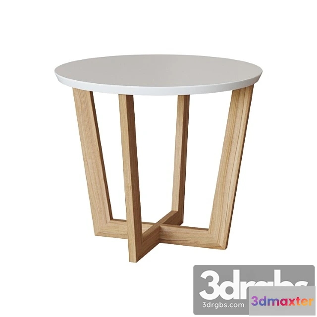 1040646 - Round table rondo white