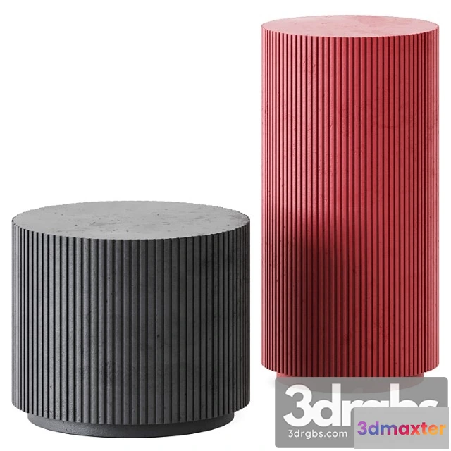 1040766 - Skalep charcoal side table