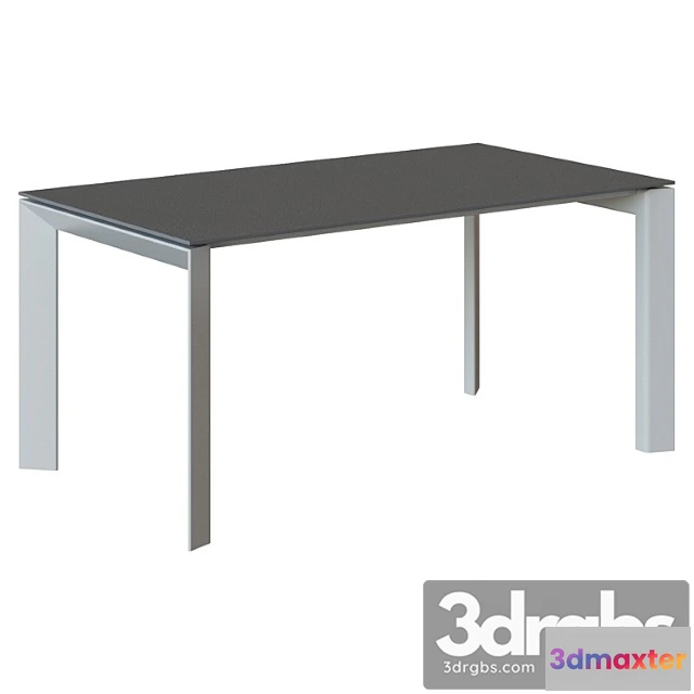 1040874 - Table atta 160 (220) x90 gray ceramic