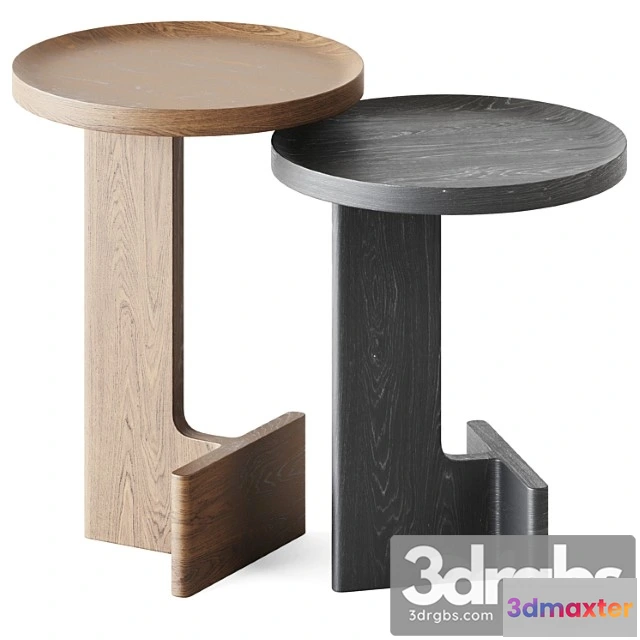 1041094 - Wooden beam side tables by ariake