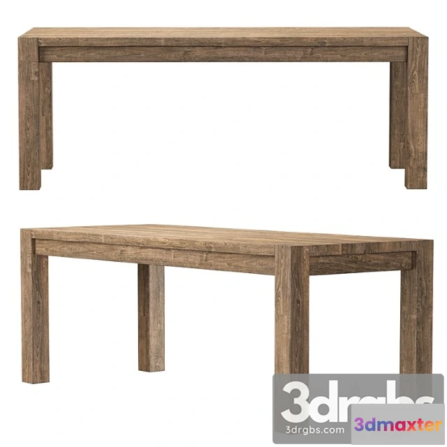 1041114 - Wooden dining table