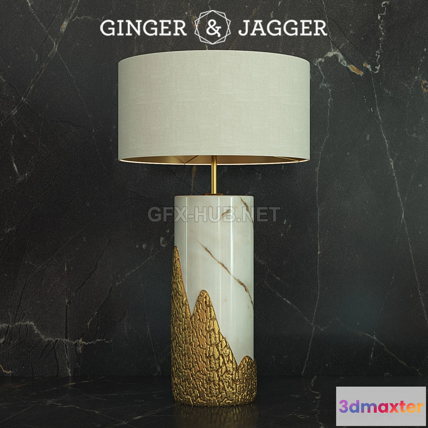 1072172 - Amber table lamp - Ginger and Jagger - 205729