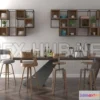 1073582 - Bar Tables and Chair 3d Model - 207139
