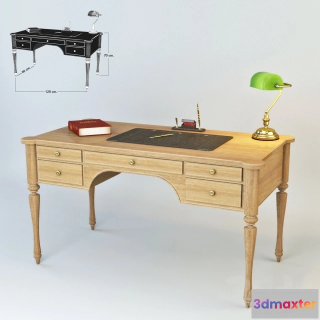 1075628 - Cadore Table  bankers lamp - 209185