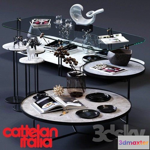 1076214 - Cattelan Italia Coffee Tables Set 02 - 209771