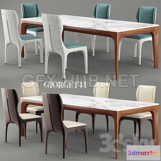 1076422 - Chair and table giorgetti TICHE - 209979