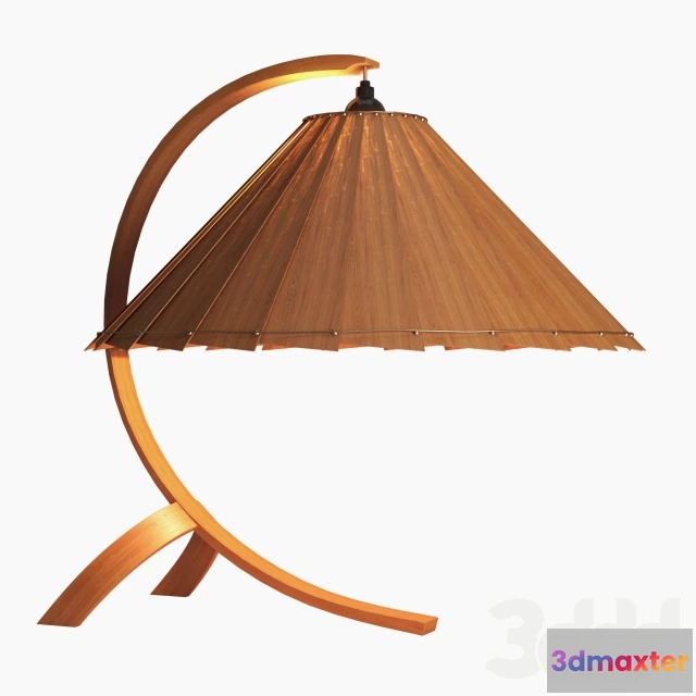 1076738 - Cherry Arched Table Lamp - 210295