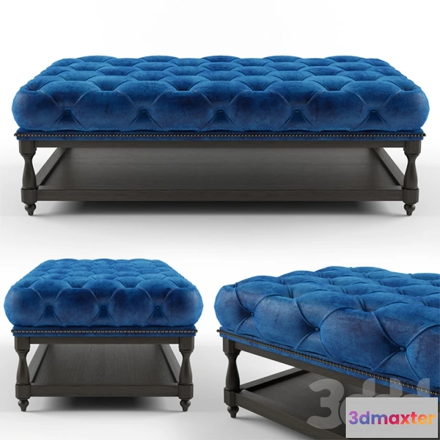 1076782 - chesterfield ottoman coffee table - 210339