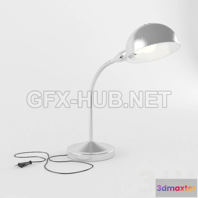 1076956 - Chrome Table Lamp - 210513