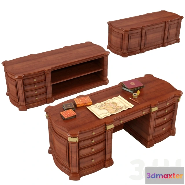 1077164 - Classic Office Table - 210721