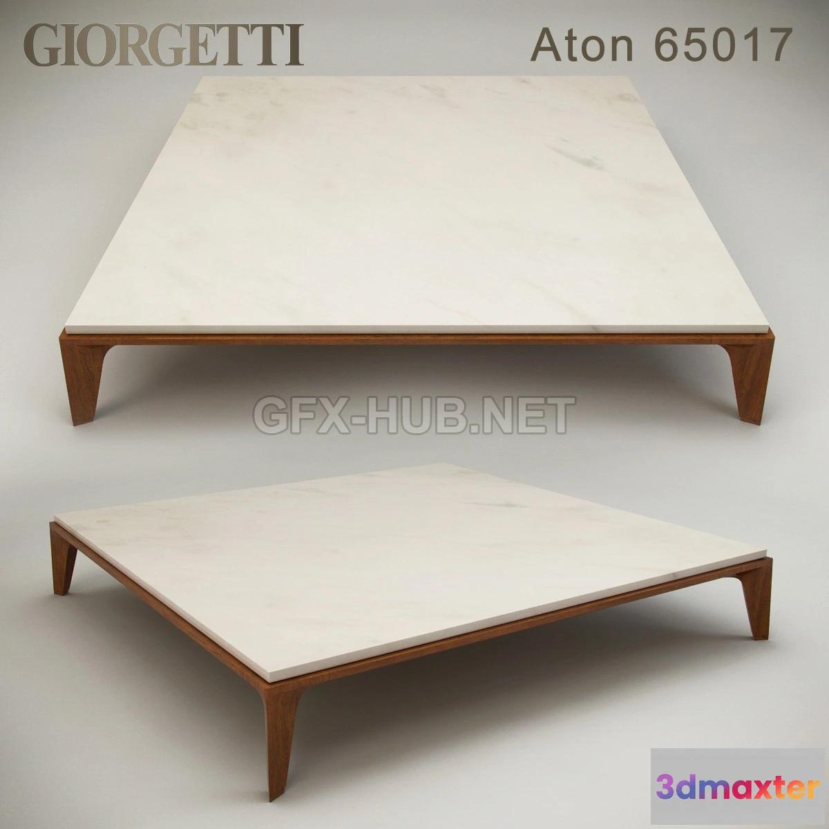 1077480 - Coffee table Giorgetti Aton 65017 - 211037