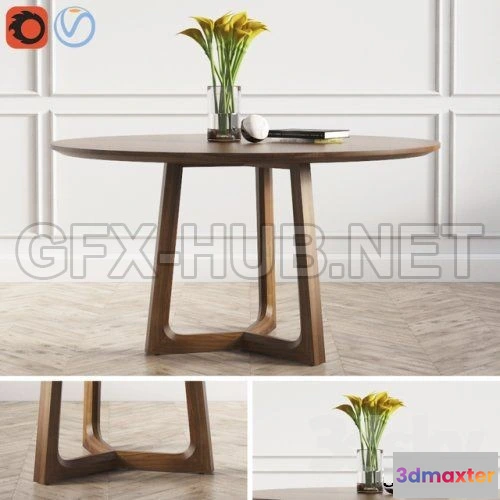 1077658 - Concorde Round Dinning Table Poliform - 211215
